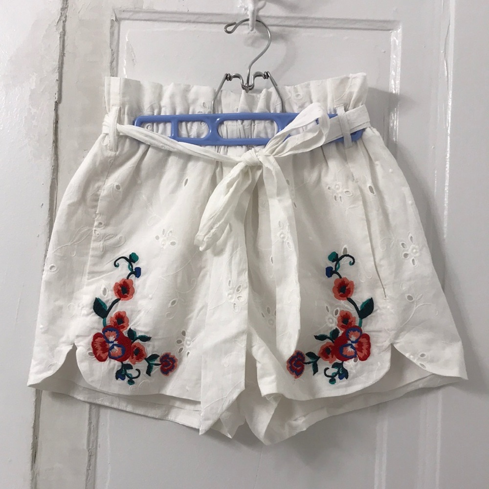 Express Extreme High Rise shorts